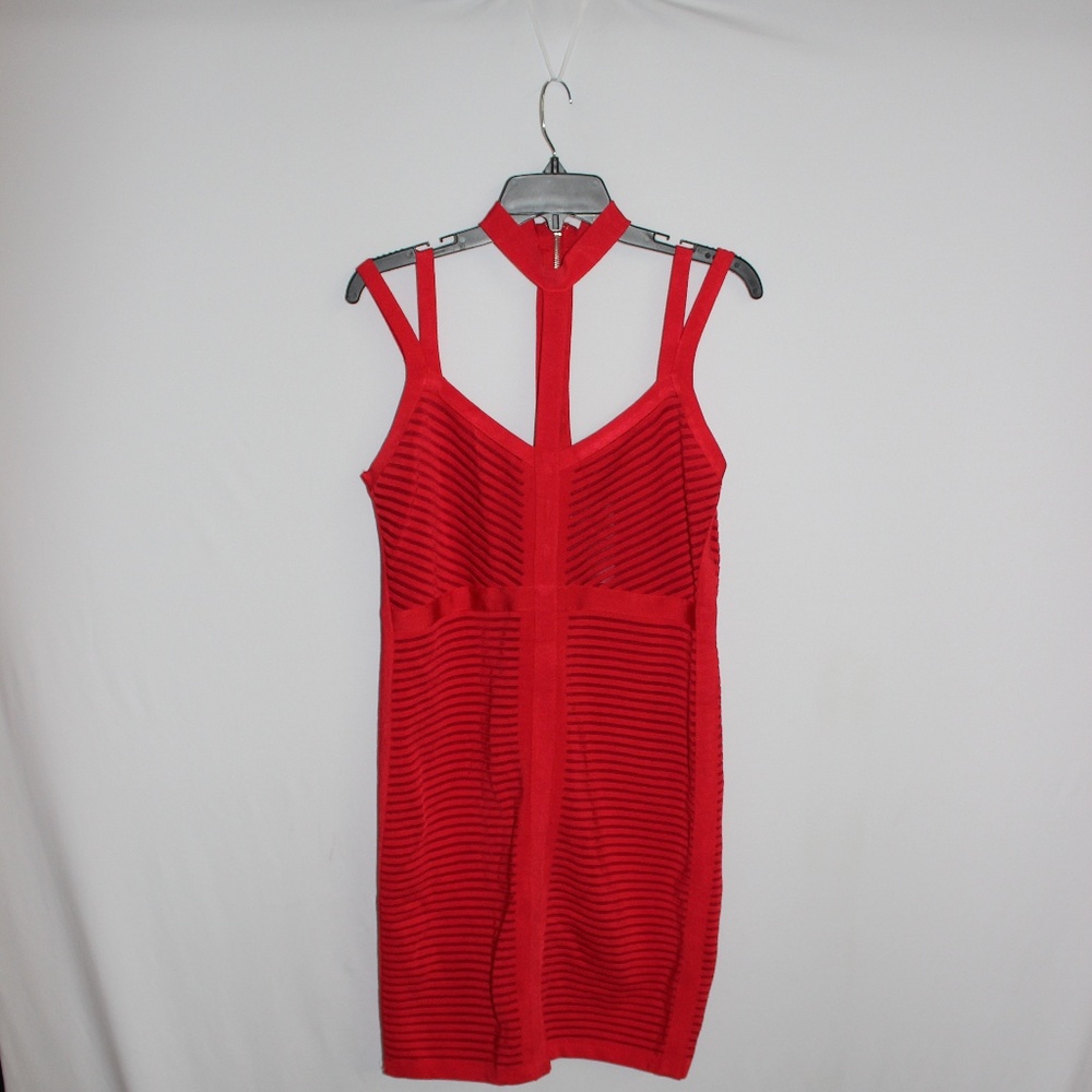 Guess Womens Tahsa Sleeveless Mini Bodycon Dress